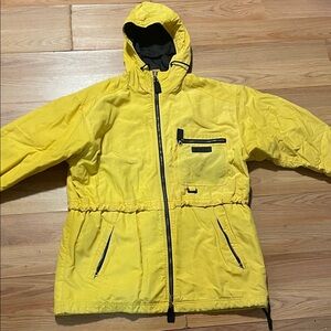 Eddie Bauer Yellow Jacket with Black Details